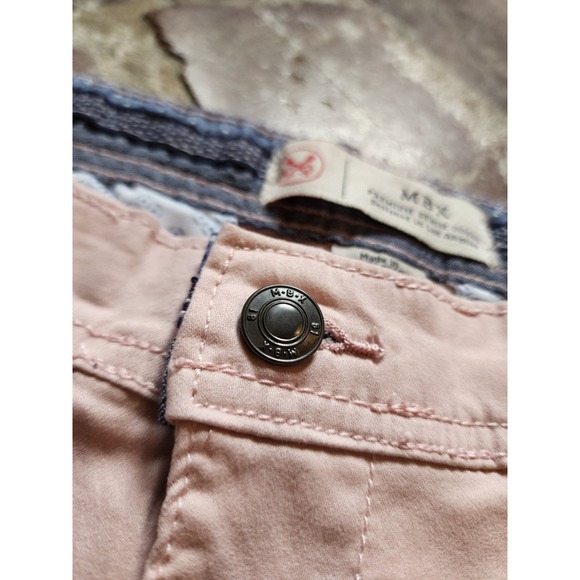 Mbx Other - MBX Premium Denim Goods-NWT-Men's Peach Belmont Trouser Stretch Shorts-Size 36